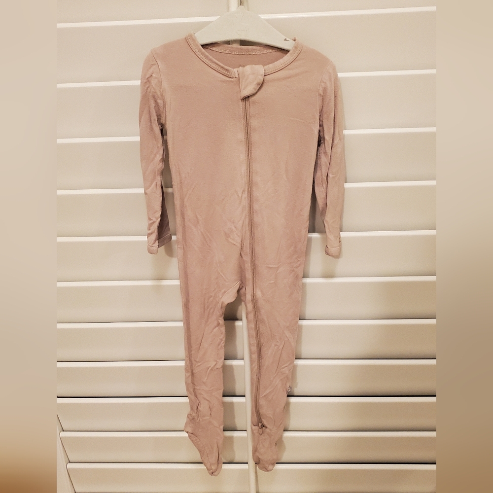 Kyte Blush Colored Footed Onesie